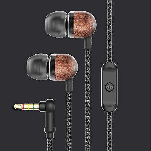 House of Marley Smile Jamaica Wired Noise Isolating Headphones with Microphone