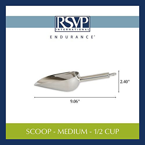 Stainless Steel Scoop, Medium