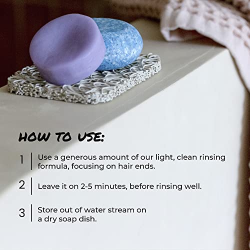 Suds & Co. Solid Conditioner Bar, Zero Waste Conditioner, Natural Conditioner For Hair, Sustainable, Eco-Friendly Hair Care – Oasis, 1.7 Ounce