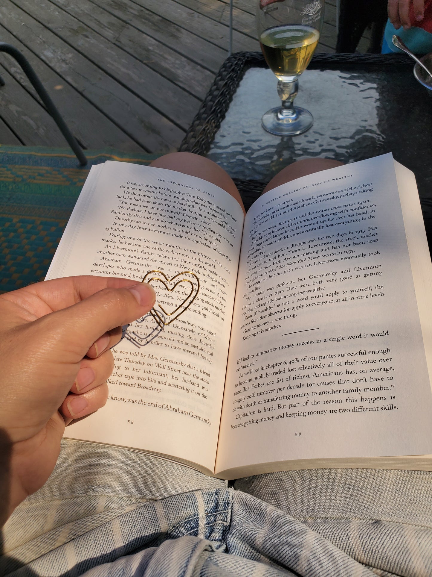 Handmade minimalist brass wire bookmark | Love bookmark | Wedding, Bridal Shower favors | Notebook stationary | Reading accessories