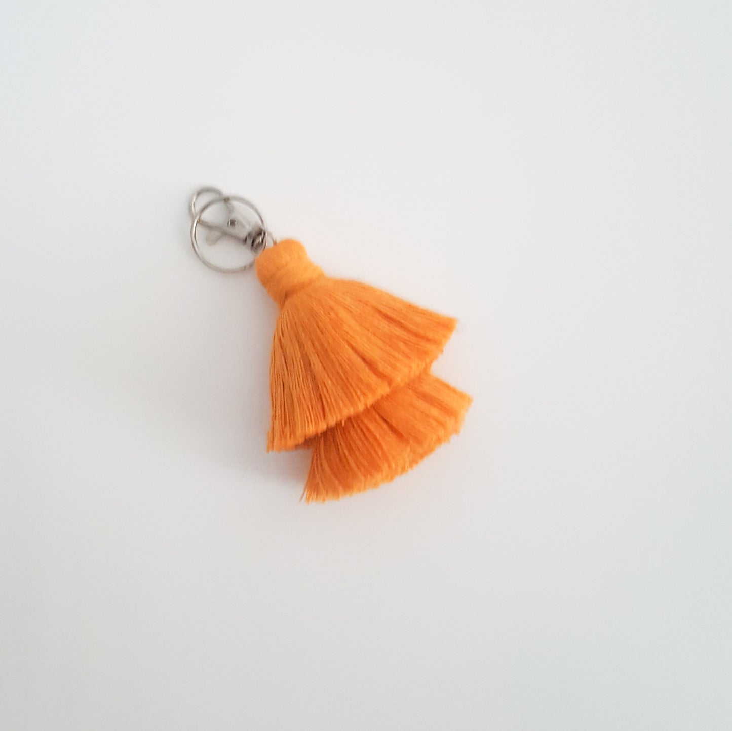 Boho keychain tassel, purse tassel charm, bag tassel, boho accessories