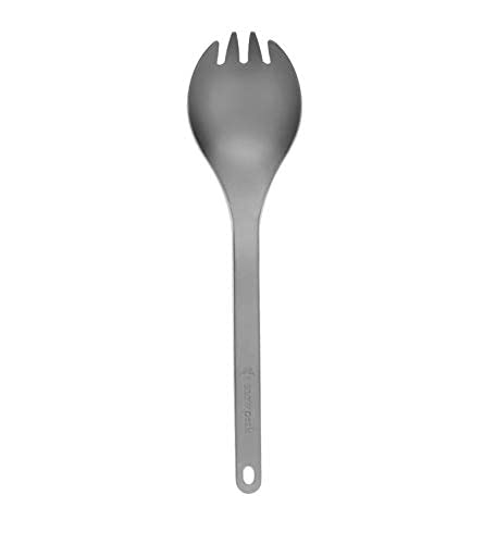 Snow Peak Titanium Spork - 0.6 Oz - Titanium