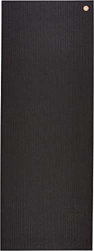 Manduka PRO Yoga Mat 6mm Thick Mat, Eco Friendly, Free of ALL Chemicals, 71 inches, Black