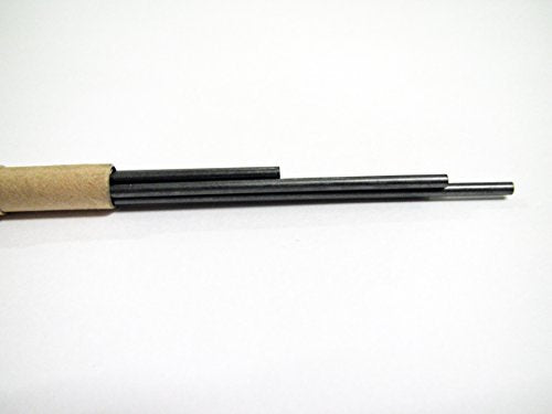 Kitaboshi 2.0mm Lead Refills for Mechanical Pencil, #1 B, Black Lead, 5ea/pk (OTP-150B)
