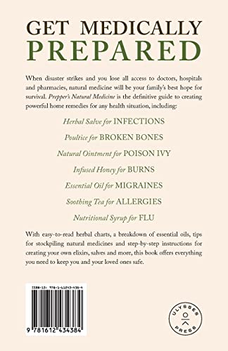 Prepper's Natural Medicine: Life-Saving Herbs, Essential Oils and Natural Remedies for When There is No Doctor