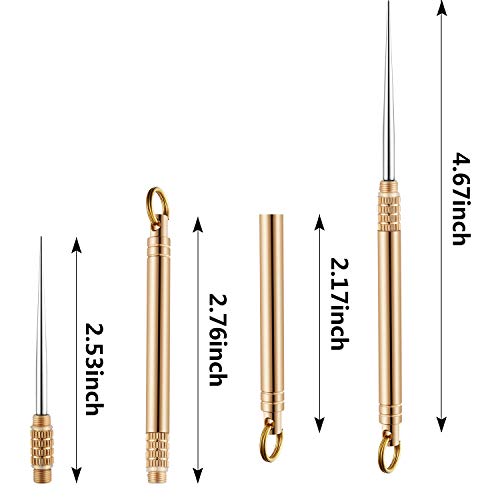 3 Pieces Portable Titanium Toothpicks Pocket Toothpick Metal Toothpick –  Ecoloversstore