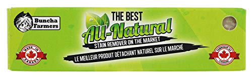 BunchaFarmers All Natural 100% Biodegradable Environmentally Friendly Stain Remover Stick Made in Canada (2 Pack)