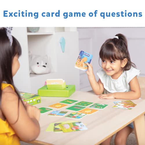 Skillmatics Card Game - Guess in 10 Junior Animal Kingdom, Quick Game of Smart Questions, Gifts & Fun Learning for Ages 3 to 6