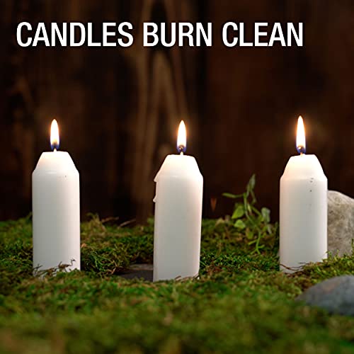 UCO 9-Hour Survival , Long-Burning Emergency Candles for Candle Lantern, White, 9 Pack