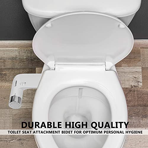 WASHERO Bidet Warm Water For Toilet Seat Attachment Jet Sprayer Cover Butt  Wash Shattaf Hot and Cold Non Electric