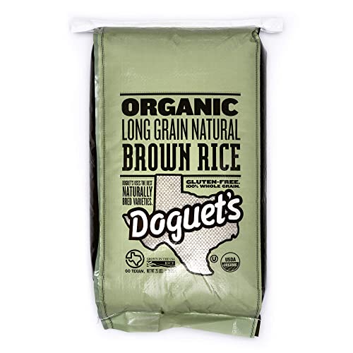 Organic Long Grain Brown Rice - 25 lb.