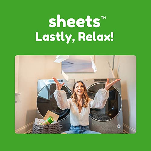 Sheets Laundry Club - As Seen on Shark Tank - Laundry Detergent Sheets - Fresh Linen Scent - No Plastic Jug - New Liquid-Less Technology - Lightweight - 50 Sheets - Can do up to 100 medium size loads