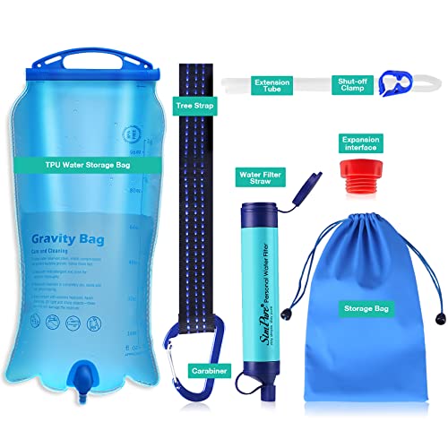 SimPure Water Filter Straw Ultralight Personal Life Water Filter