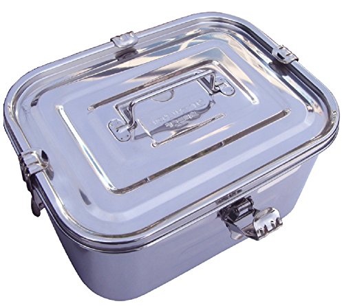 Stainless Steel Rectangular Kimchi Food Storage Container (8L / 271oz / 12")
