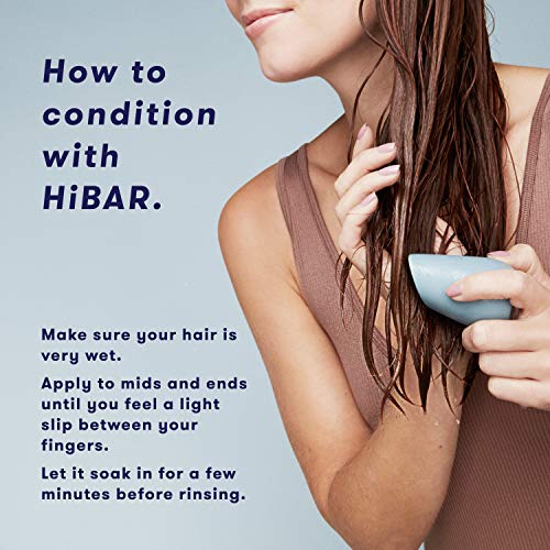 HIBAR Curl Shampoo Bar, Sulfate Free Shampoo Bar, Eco Friendly Shampoo Bar, All Natural Hair Care, Plastic Free, Travel Size, Color Safe, Eco Friendly, Zero Waste